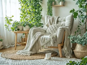 Å skape ro med garn - en guide til avslappende sofaplaster